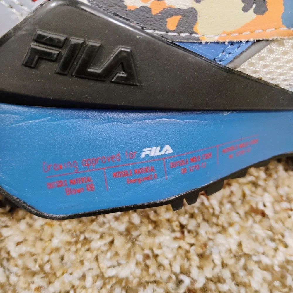Fila Renno Animal Women's‎ Sneakers Size 6 Multicolor Retro Running Shoes